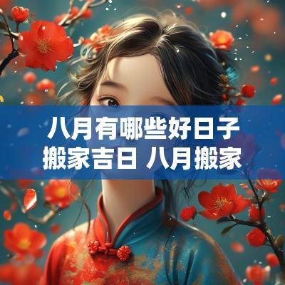 八月有哪些好日子搬家吉日 八月搬家最旺的黄道吉日