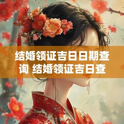 结婚领证吉日日期查询 结婚领证吉日查询2025年黄道吉日 结婚领证吉日日期查询 结婚领证吉日查询2025年黄道吉日