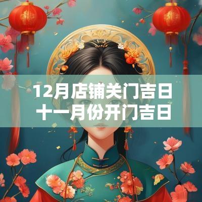 12月店铺关门吉日 十一月份开门吉日