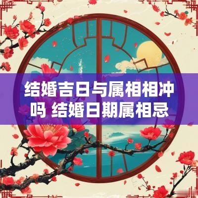 结婚吉日与属相相冲吗 结婚日期属相忌讳