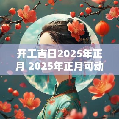 开工吉日2025年正月 2025年正月可动土吉日