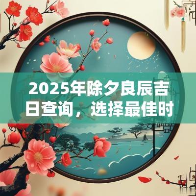 2025年除夕良辰吉日查询，选择最佳时辰过新年