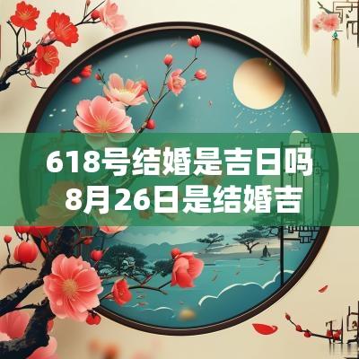 618号结婚是吉日吗 8月26日是结婚吉日吗