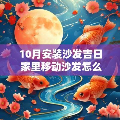 10月安装沙发吉日 家里移动沙发怎么择吉日