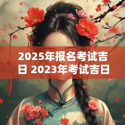 2025年报名考试吉日 2025年考试吉日查询