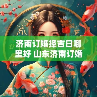 济南订婚择吉日哪里好 山东济南订婚仪式流程