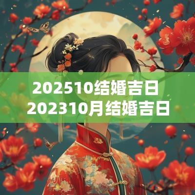202510结婚吉日 202510月结婚吉日大全