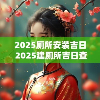 2025厕所安装吉日 2025建厕所吉日查询