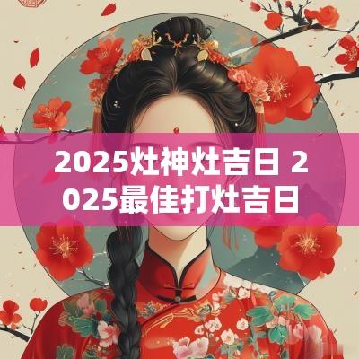 2025灶神灶吉日 2025最佳打灶吉日
