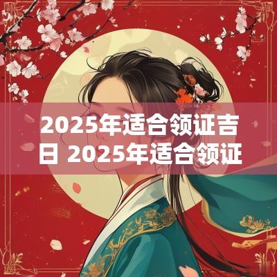 2025年适合领证吉日 2025年适合领证的日子