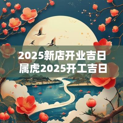 2025新店开业吉日 属虎2025开工吉日