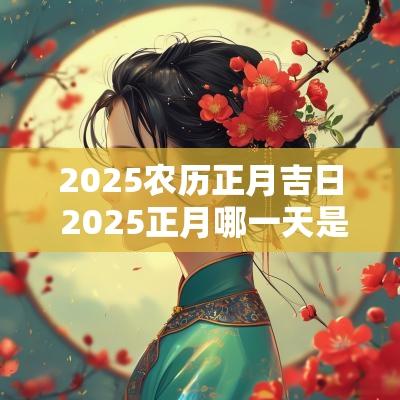 2025农历正月吉日 2025正月哪一天是拆房吉日