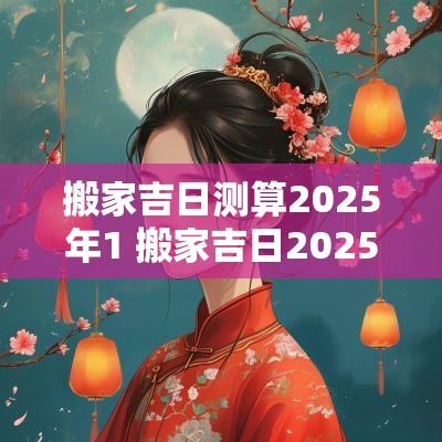 搬家吉日测算2025年1 搬家吉日2025年最佳搬家时间 搬家吉日测算2025年1 搬家吉日2025年最佳搬家时间