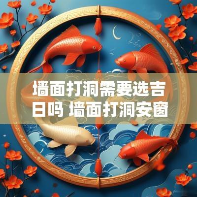 墙面打洞需要选吉日吗 墙面打洞安窗