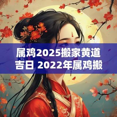属鸡2025搬家黄道吉日 2025年属鸡搬家的黄道吉日