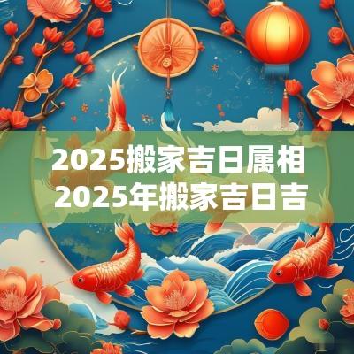 2025搬家吉日属相 2025年搬家吉日吉时