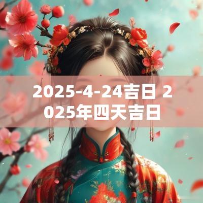 2025-4-24吉日 2025年四天吉日