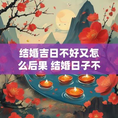 结婚吉日不好又怎么后果 结婚日子不是吉日怎么办