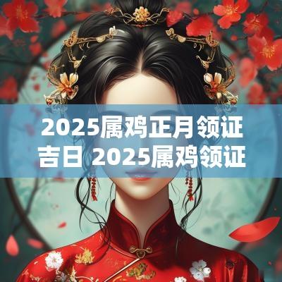 2025属鸡正月领证吉日 2025属鸡领证吉日吉时