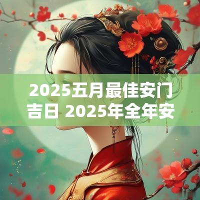 2025五月最佳安门吉日 2025年全年安门最佳吉日
