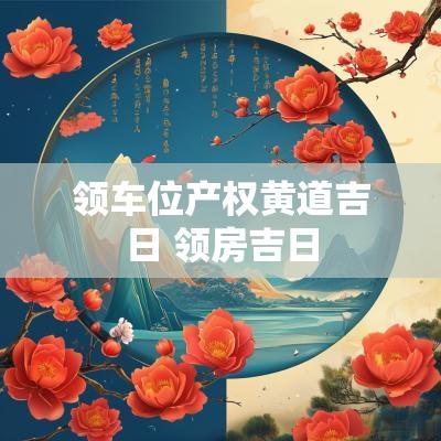 领车位产权黄道吉日 领房吉日