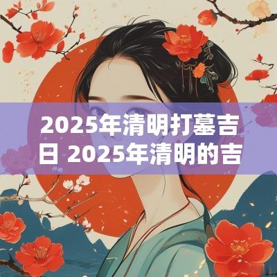 2025年清明打墓吉日 2025年清明的吉日