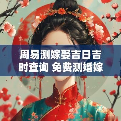 周易测嫁娶吉日吉时查询 免费测婚嫁吉日查询大全