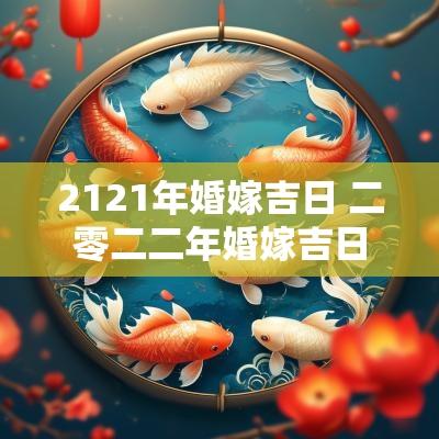2121年婚嫁吉日 二零二二年婚嫁吉日