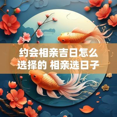 约会相亲吉日怎么选择的 相亲选日子最近哪天好