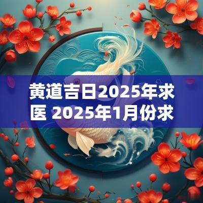 黄道吉日2025年求医 2025年1月份求医看病吉日