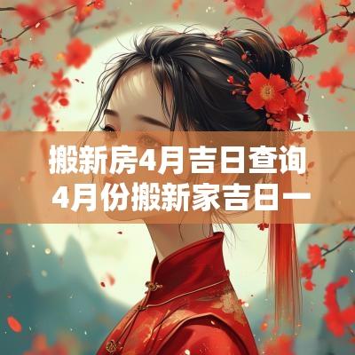 搬新房4月吉日查询 4月份搬新家吉日一览表