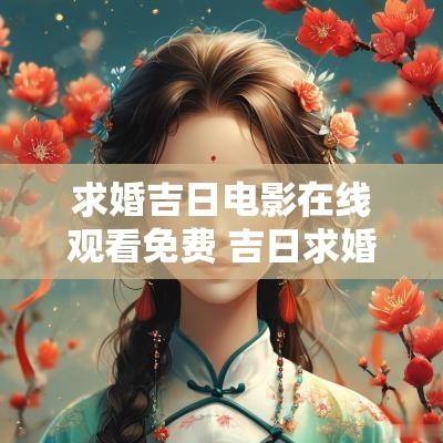 求婚吉日电影在线观看免费 吉日求婚电影免费观看全集