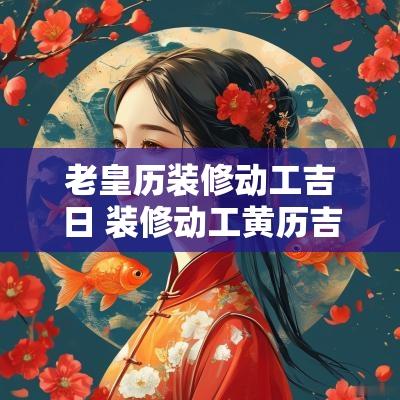 老皇历装修动工吉日 装修动工黄历吉日查询