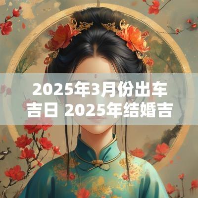 2025年3月份出车吉日 2025年结婚吉日一览表