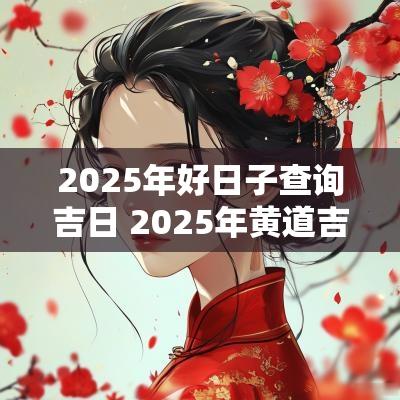 2025年好日子查询吉日 2025年黄道吉日查询