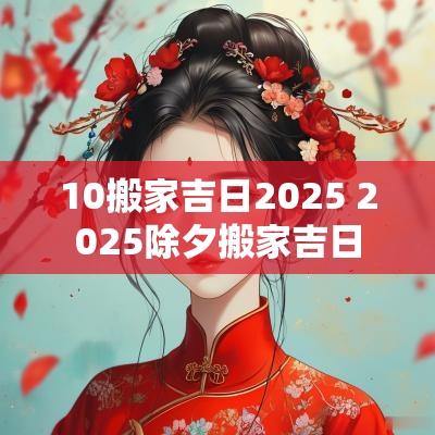 10搬家吉日2025 2025除夕搬家吉日