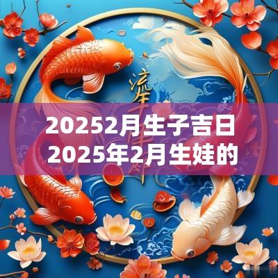 20252月生子吉日 2025年2月生娃的吉日