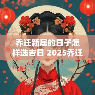 乔迁新居的日子怎样选吉日 2025乔迁新居农历吉日