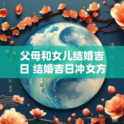 父母和女儿结婚吉日 结婚吉日冲女方父母如何化解 父母和女儿结婚吉日 结婚吉日冲女方父母如何化解