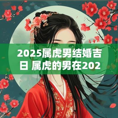 2025属虎男结婚吉日 属虎的男在2025年几月结婚最好