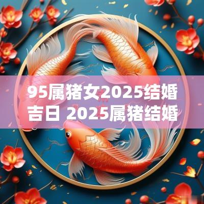 95属猪女2025结婚吉日 2025属猪结婚9月吉日