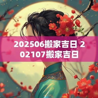 202506搬家吉日 202507搬家吉日
