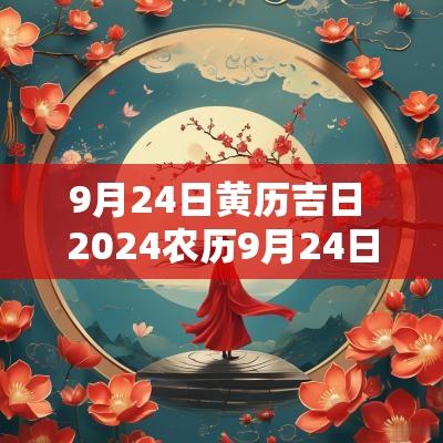9月24日黄历吉日 2025农历9月24日是吉日吗