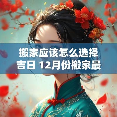 搬家应该怎么选择吉日 12月份搬家最好吉日