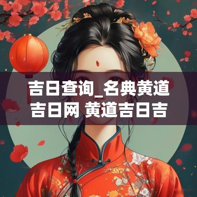 吉日查询_名典黄道吉日网 黄道吉日吉日查询表