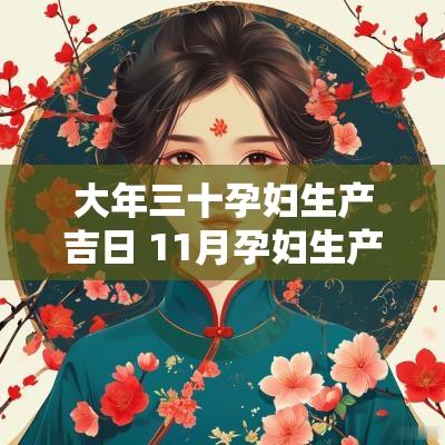 大年三十孕妇生产吉日 11月孕妇生产吉日