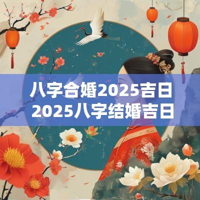 八字合婚2025吉日 2025八字结婚吉日