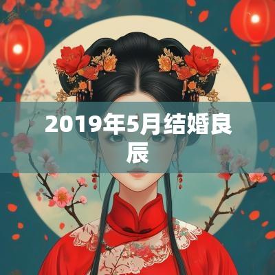2019年5月结婚良辰