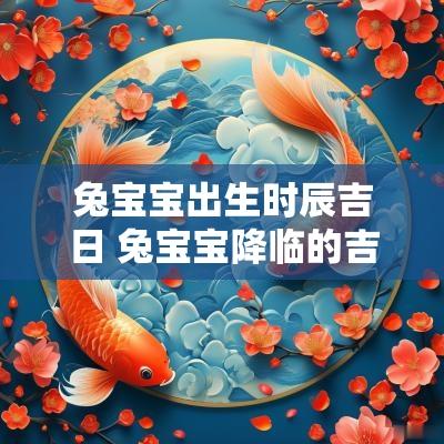兔宝宝出生时辰吉日 兔宝宝降临的吉日吉时
