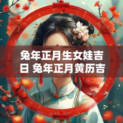 马年正月生女娃吉日 马年正月黄历吉日大全